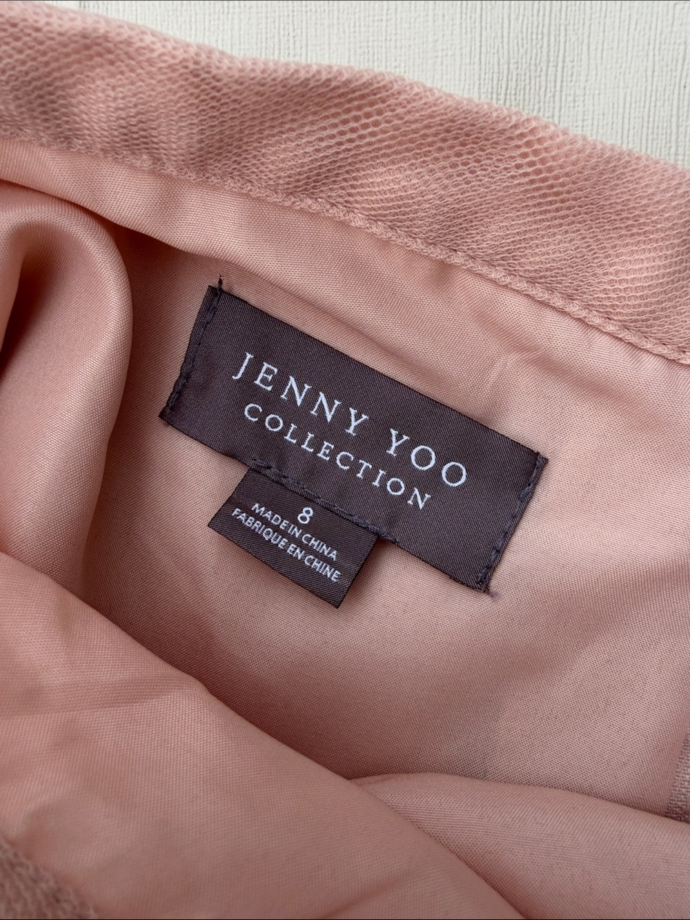 Jenny Yoo Dusty Rose Tulle A-Line Skirt Sz 8 - Picture 2 of 9